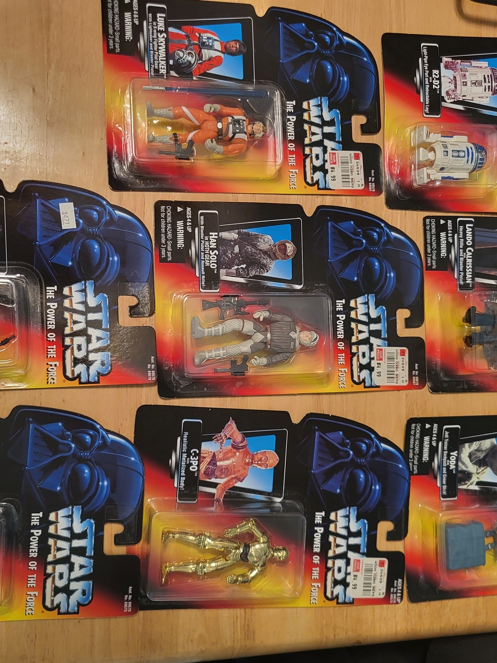 Kenner Star Wars POTF Red Card 1995